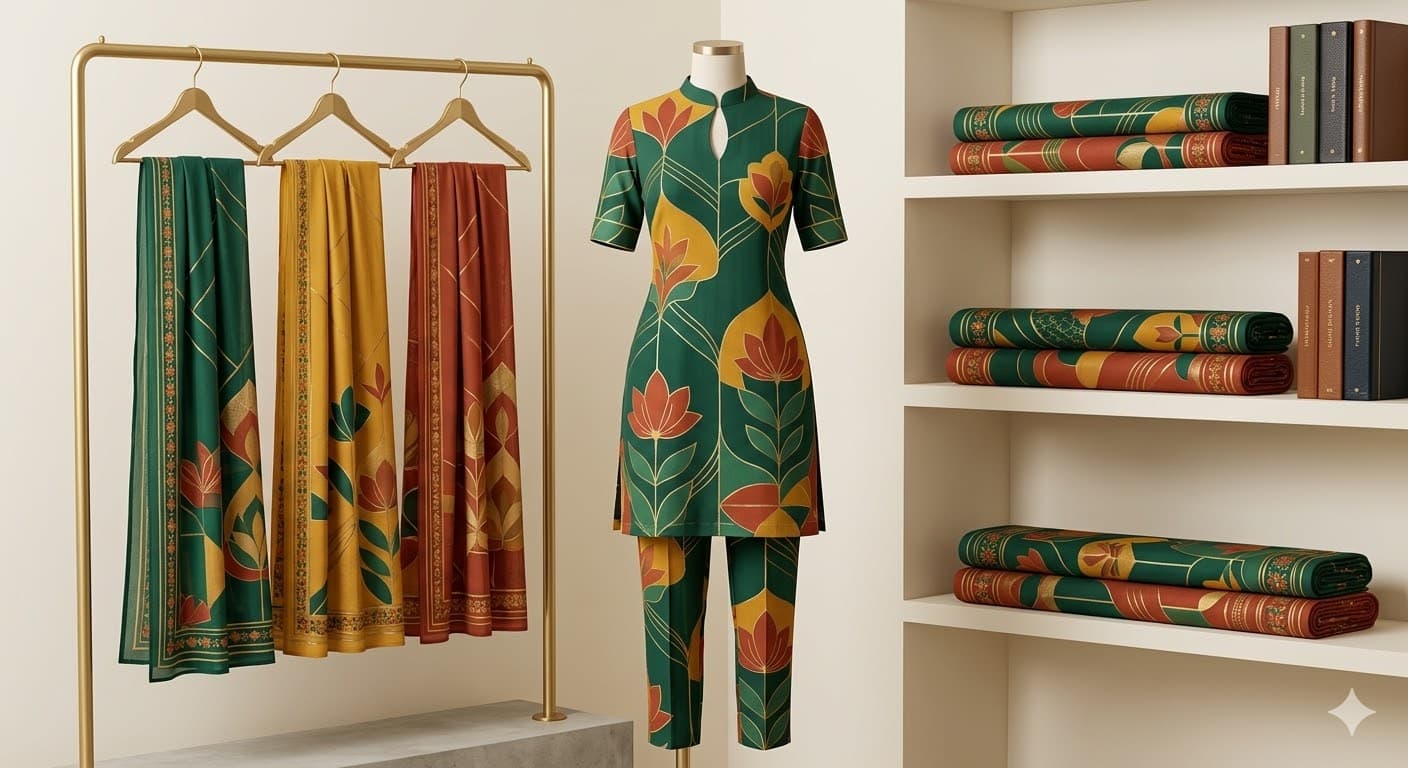 Womans Printed Suits