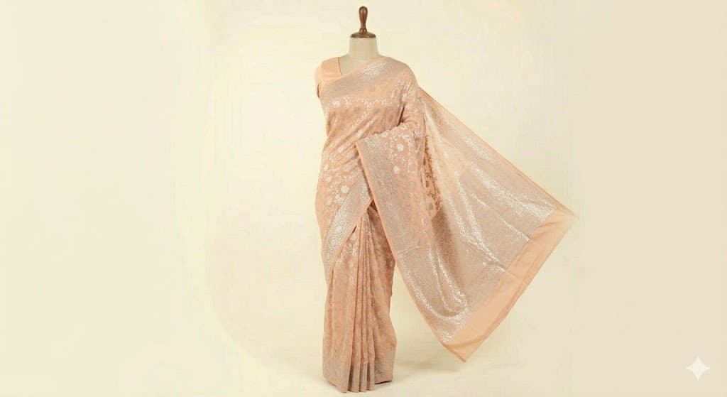 Peach Georgette