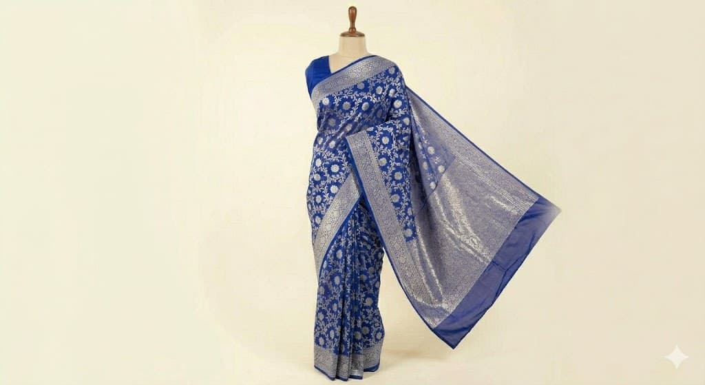 Royal Blue Georgette