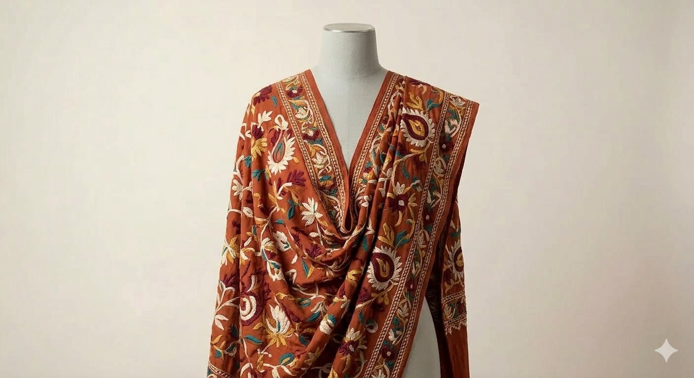 Embroidery Dupatta