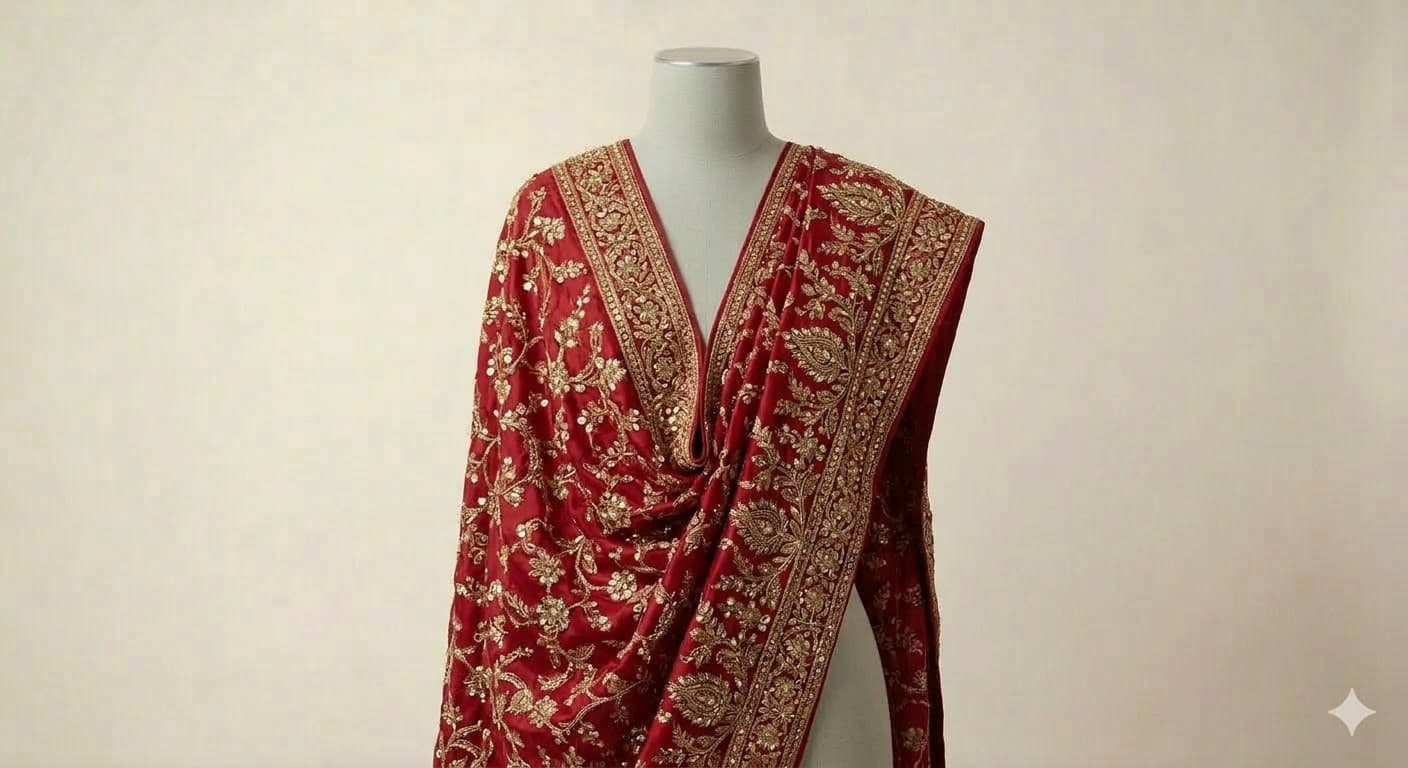 Embroidered Dupatta