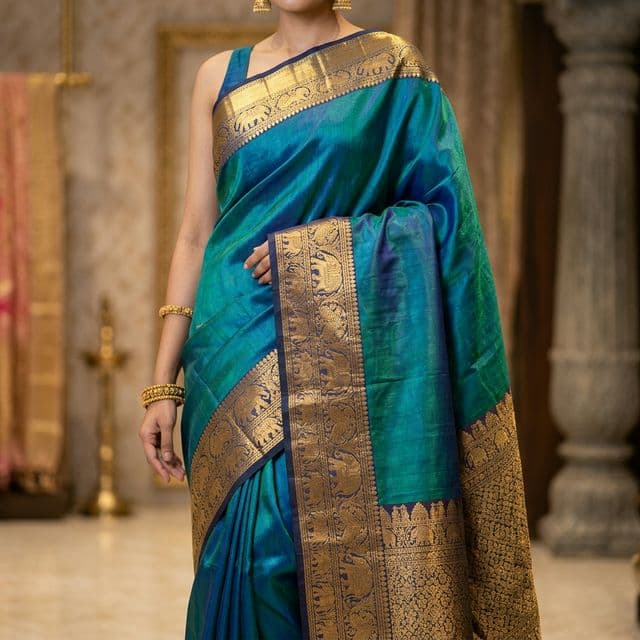 Peacock Blue Dual-Tone