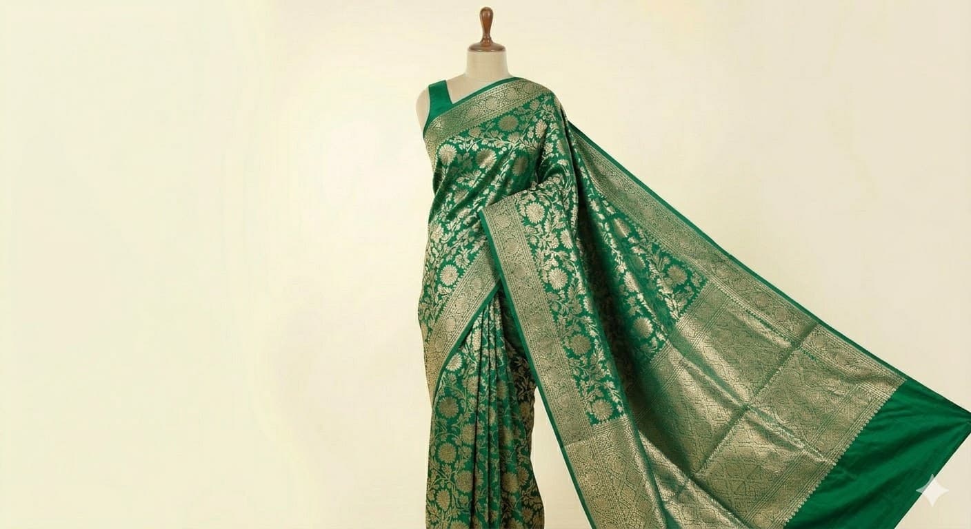 Jacquard Silk Saree